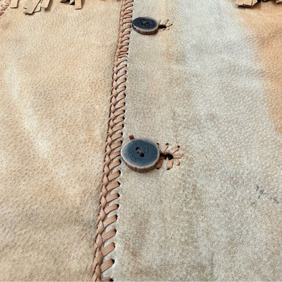 Vintage Scully Tan Suede Fringe Jacket for Men - Picture 5 of 10